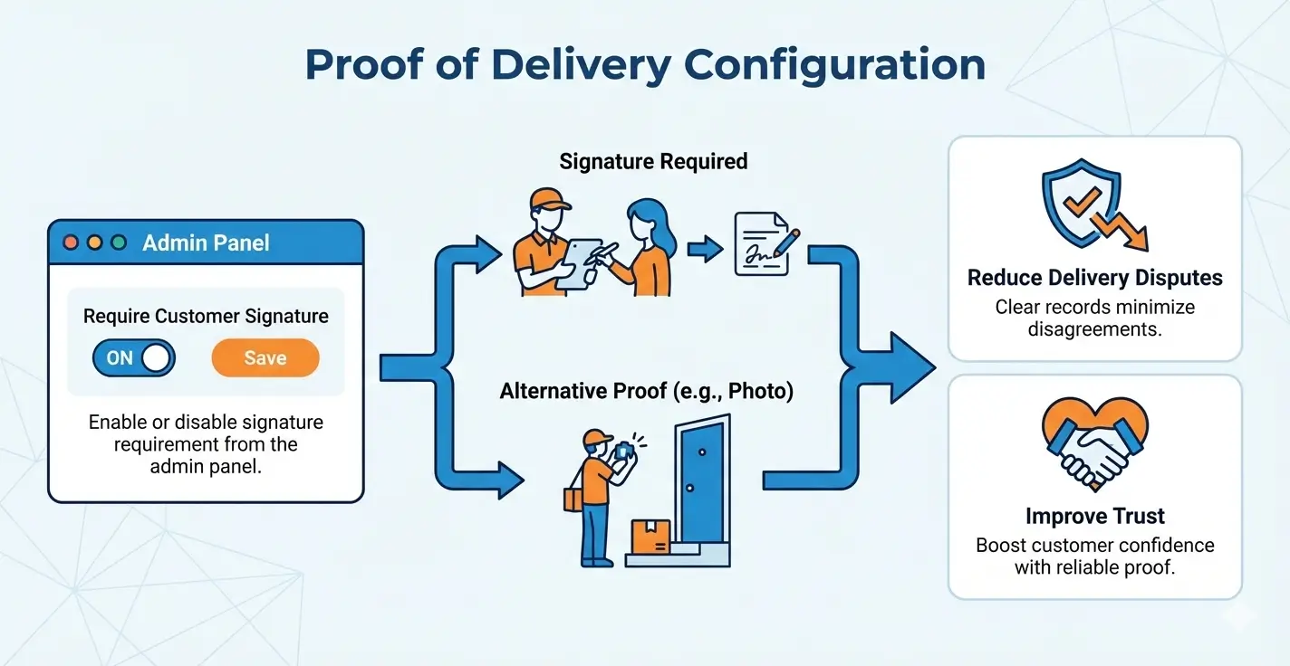 11. Proof of Delivery Configuration